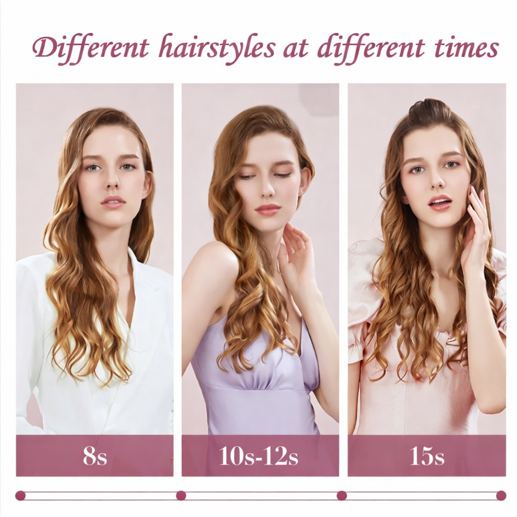 3-in-1 Electric Heating Curler ⏐ مكواة تجعيد الشعر الكهربائية 3 في 1