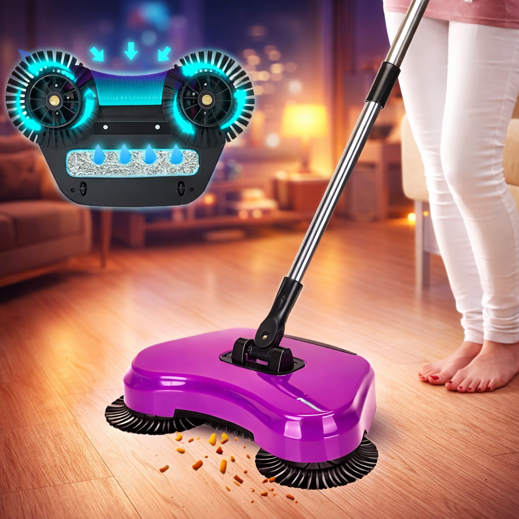 TV Floor Sweeper – The Floor Sweeping Miracle ⏐ مكنسة أرضية التلفزيون – معجزة كنس الأرضيات