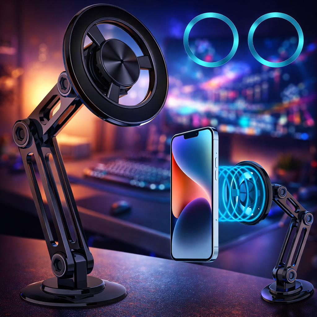 Magnetic Phone Holder ⏐ حامل الهاتف المغناطيسي
