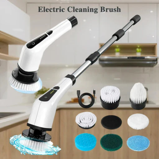 9 in 1 Electric Cleaning Brush 🔥 ⏐ فرشاة تنظيف كهربائية 9 في 1 🔥