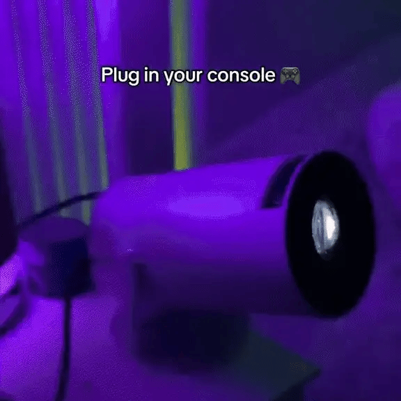 Mini Round Projector ⏐ جهاز عرض دائري صغير