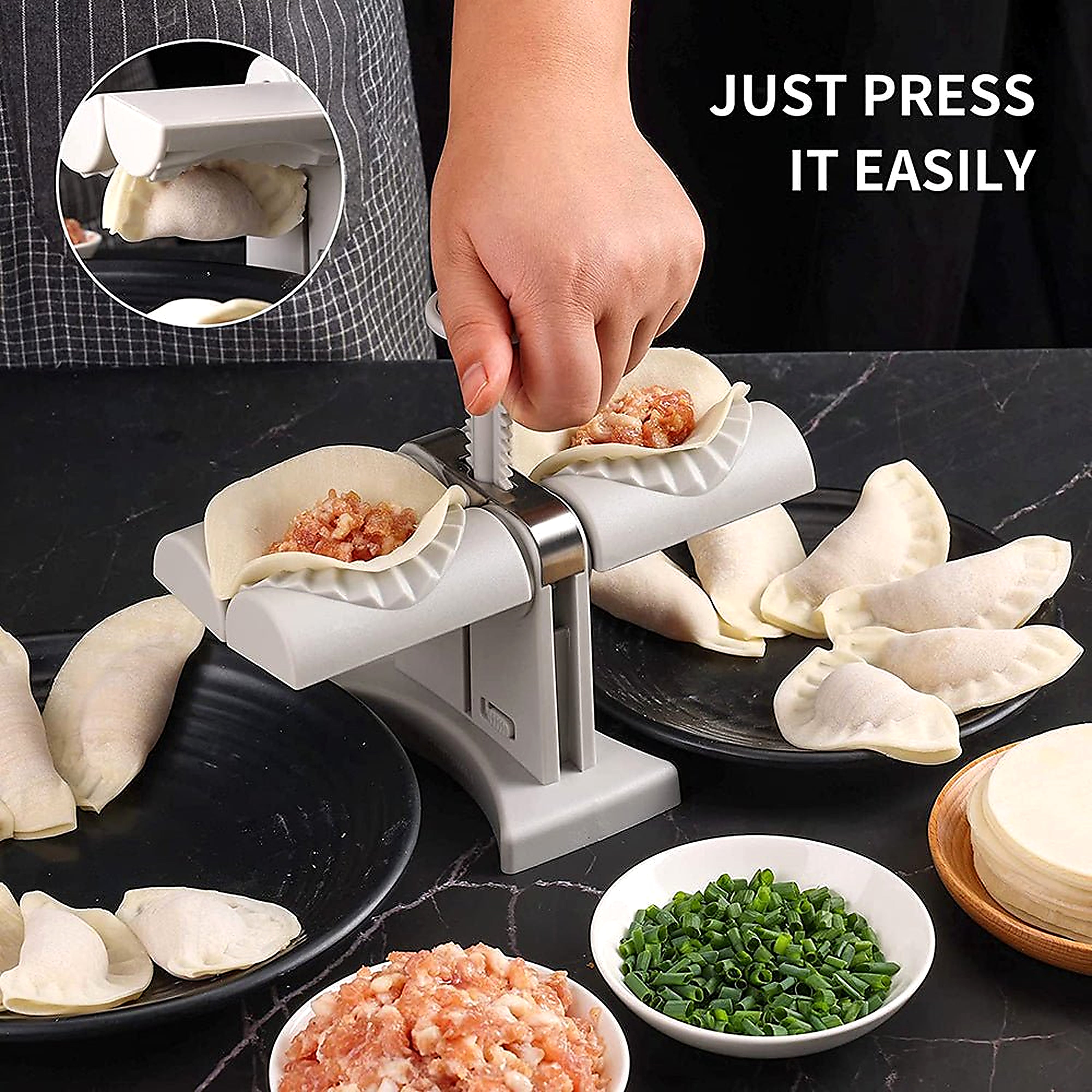 Automatic Dumpling Machine ⏐ آلة صنع الزلابية الأوتوماتيكية