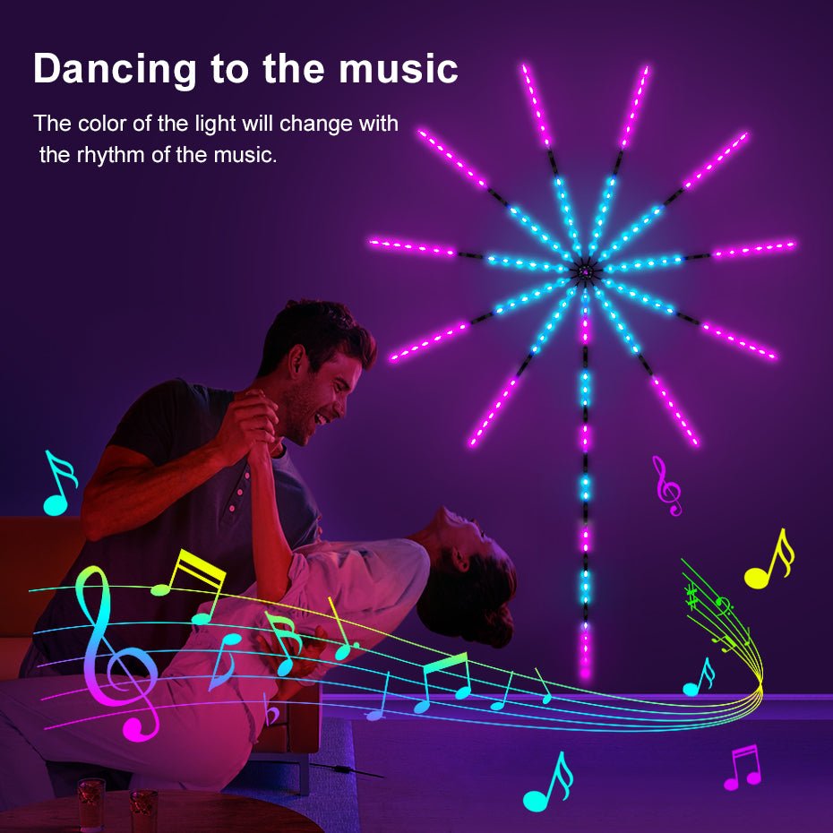 Smart Firework LED Lights┃أضواء LED ذكية للألعاب النارية