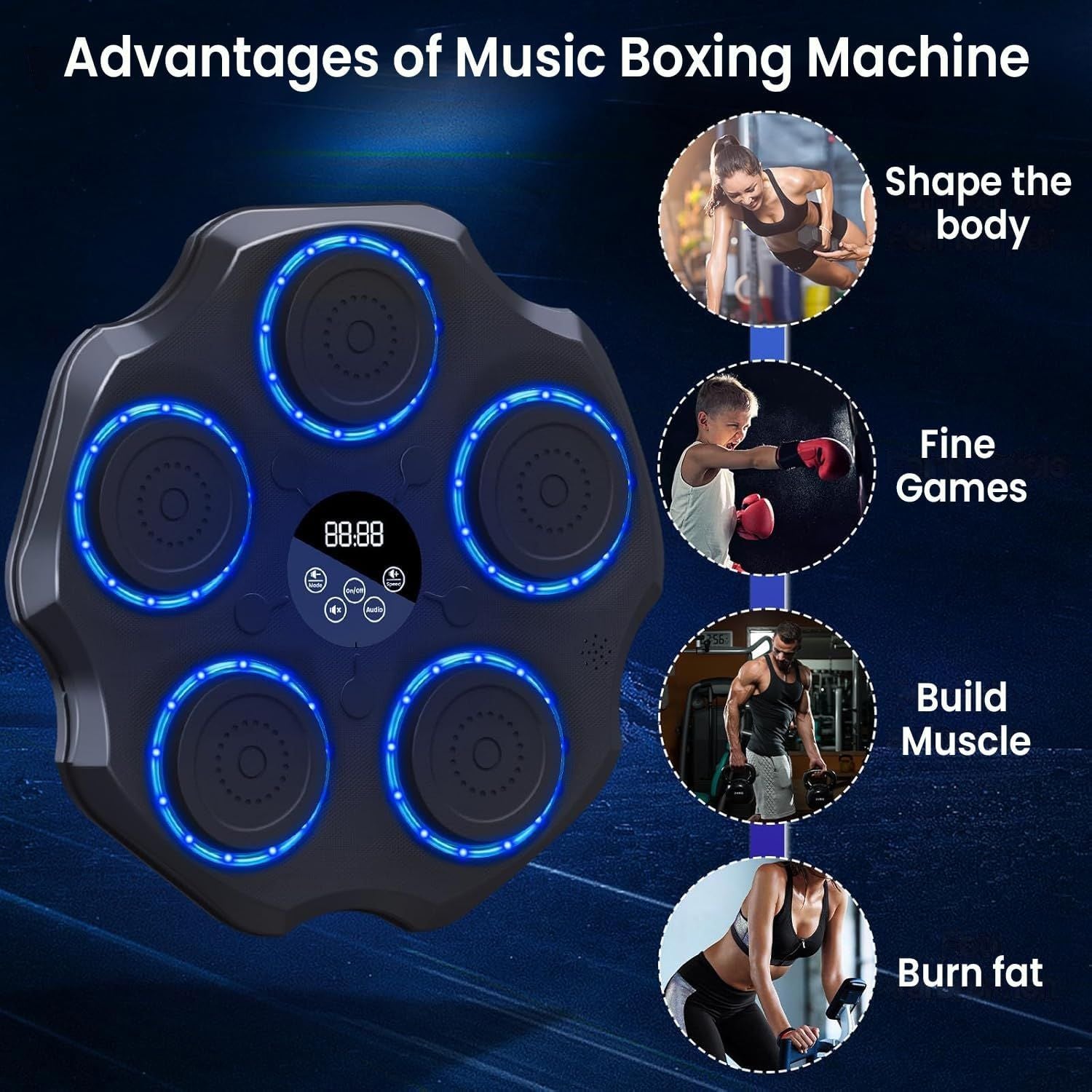 Electronic Musical Boxing Machine ⏐ آلة ملاكمة موسيقية إلكترونية